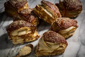 Pretzel Bread Corners (Laugenecken)