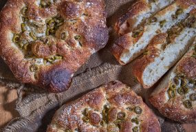 Oliven-Focaccia