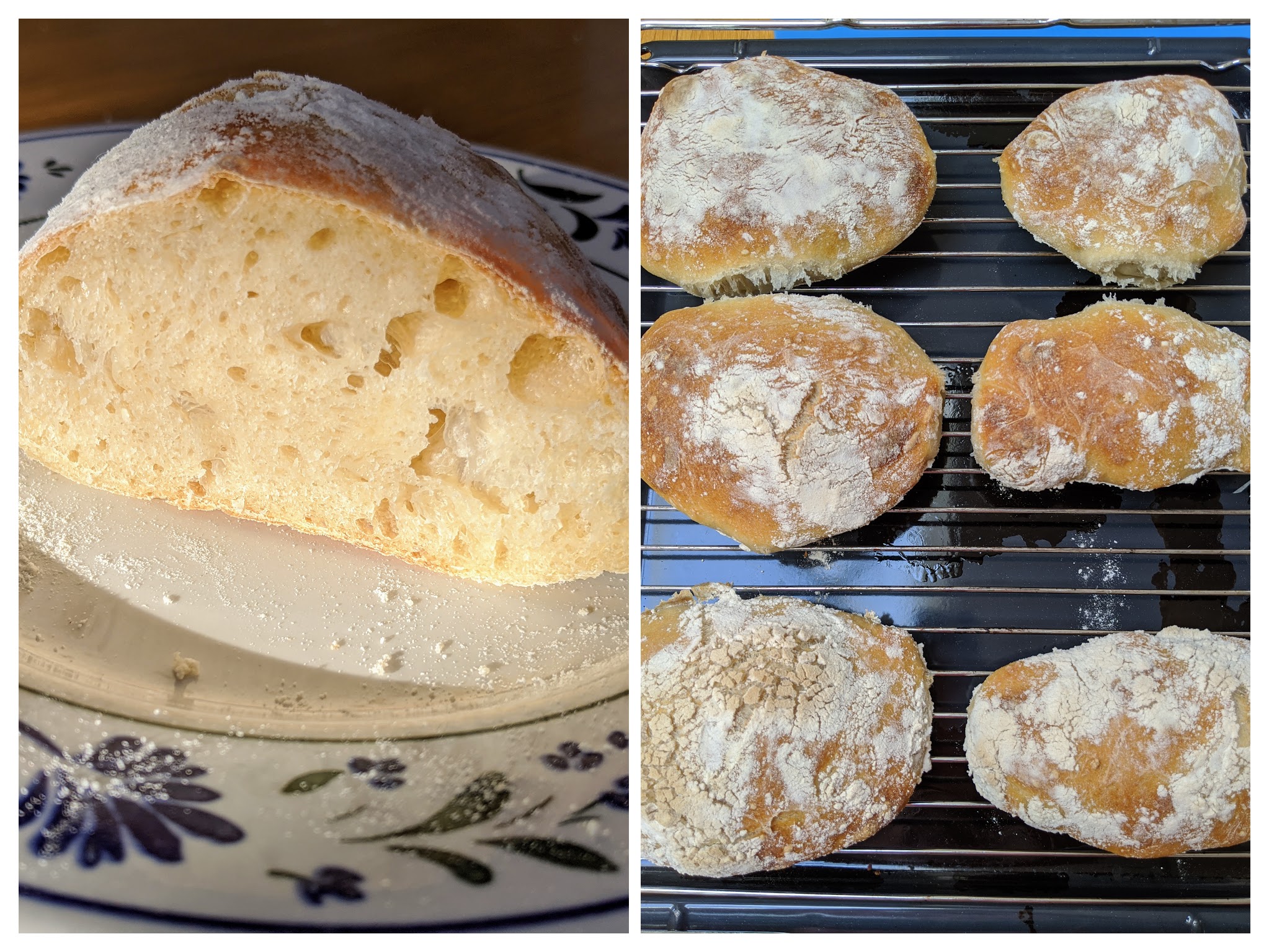 Ciabatta mit Weizensauer – HOMEBAKING BLOG